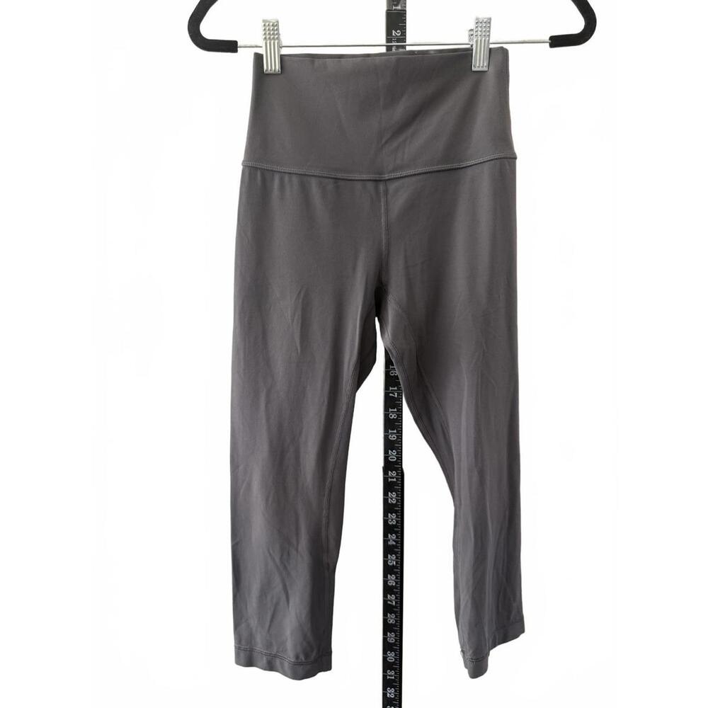 Lululemon Gray High-Waisted Leggings Size 4